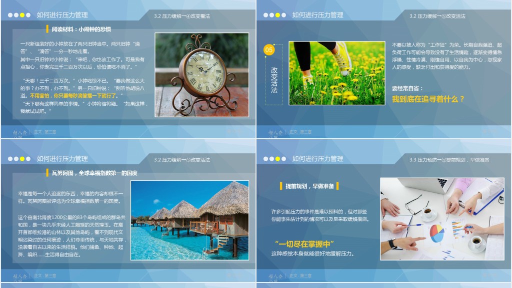 心理压力管理动态培训PPT课件