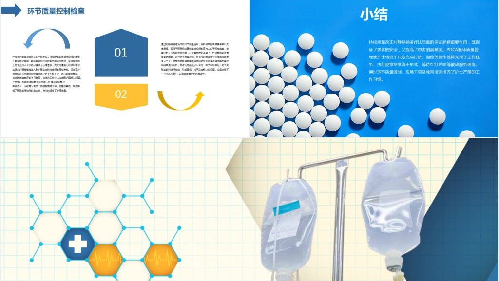 护理输液pdca应用护理输液安全PPT模板 护理输液pdca应用护理输液安全PPT模板