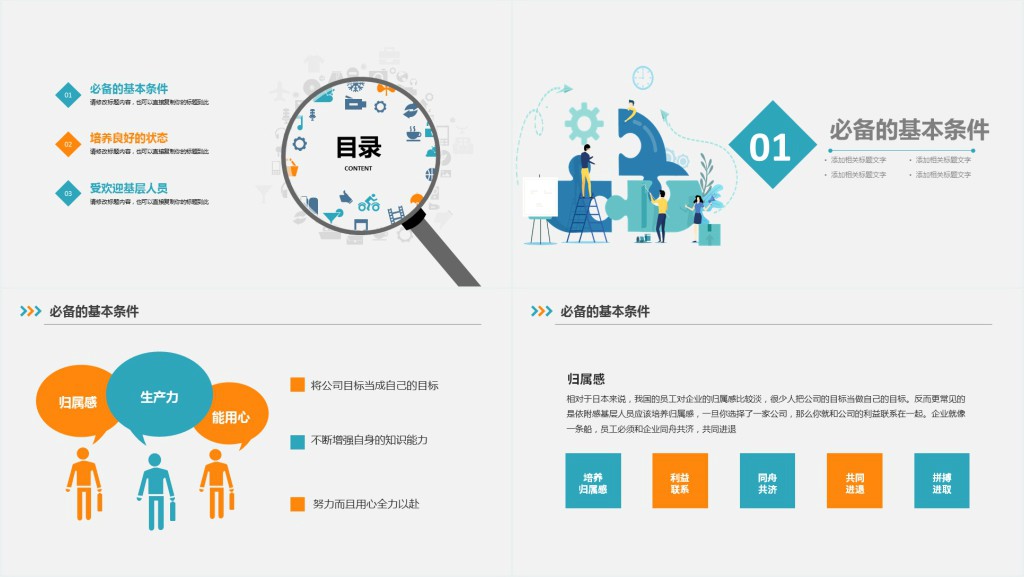 如何打造坚实的基层团队公司企业员工培训PPT模板