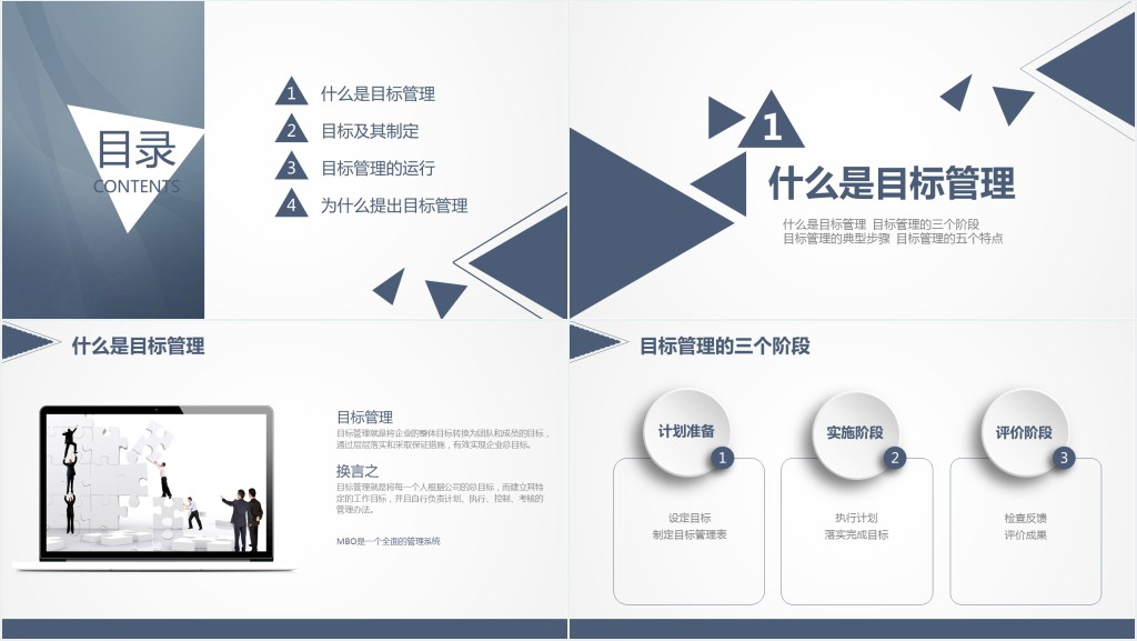 企业公司团队目标管理内部员工培训PPT