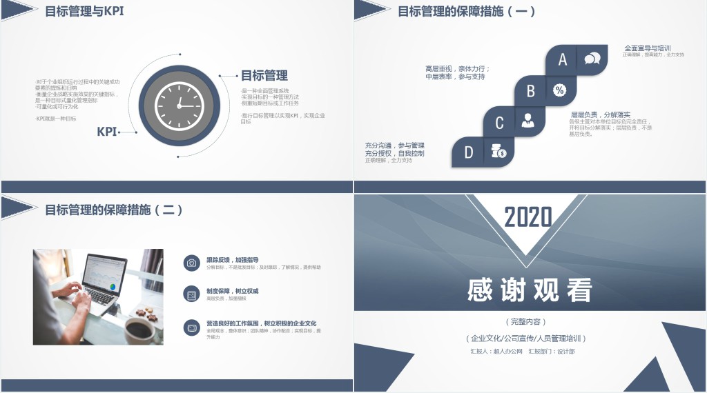 企业公司团队目标管理内部员工培训PPT