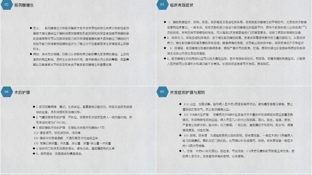 护理查房流程泌尿外科培训PPT课件