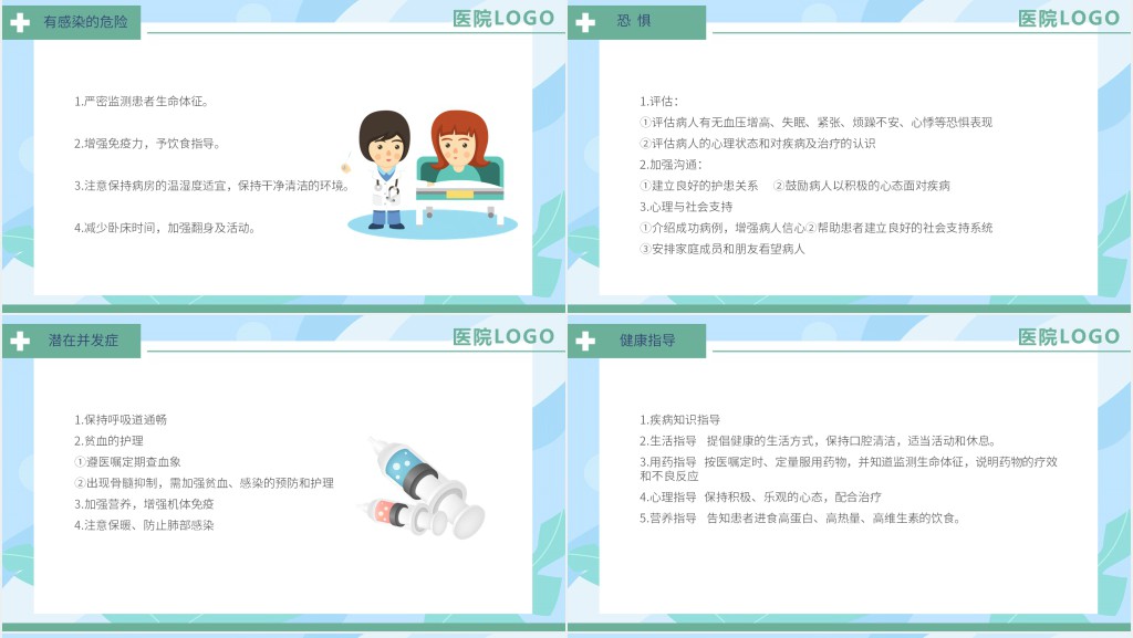 肺癌患者护理查房PPT模板 肺癌患者护理查房PPT模板