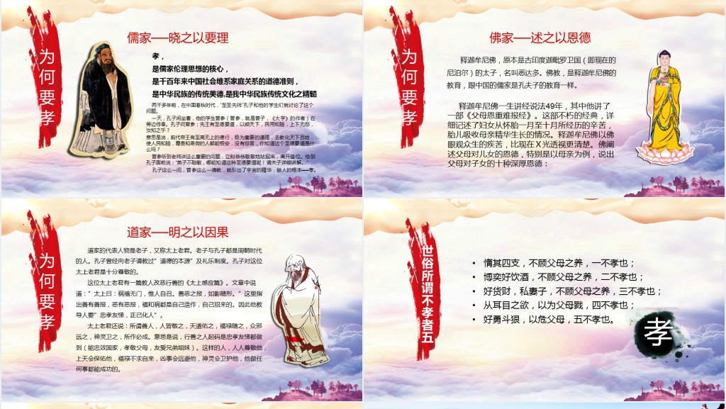 国学讲堂道德讲堂内容PPT课件 国学讲堂道德讲堂内容PPT课件