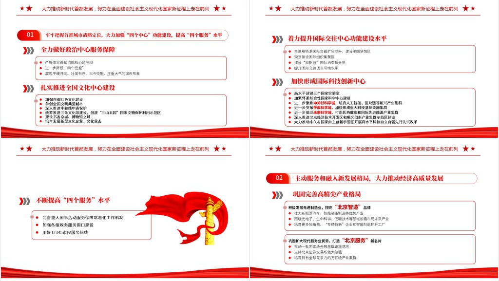 北京市第十三次党代会报告专题PPT党课 北京市第十三次党代会报告专题PPT党课