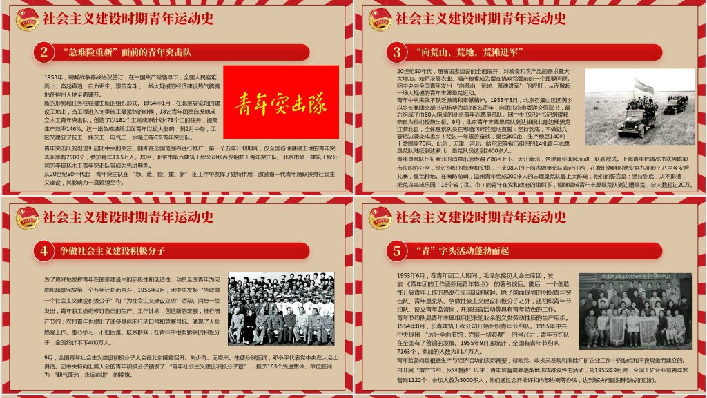 中国青年运动史建团百年青春向党PPT课件 中国青年运动史建团百年青春向党PPT课件