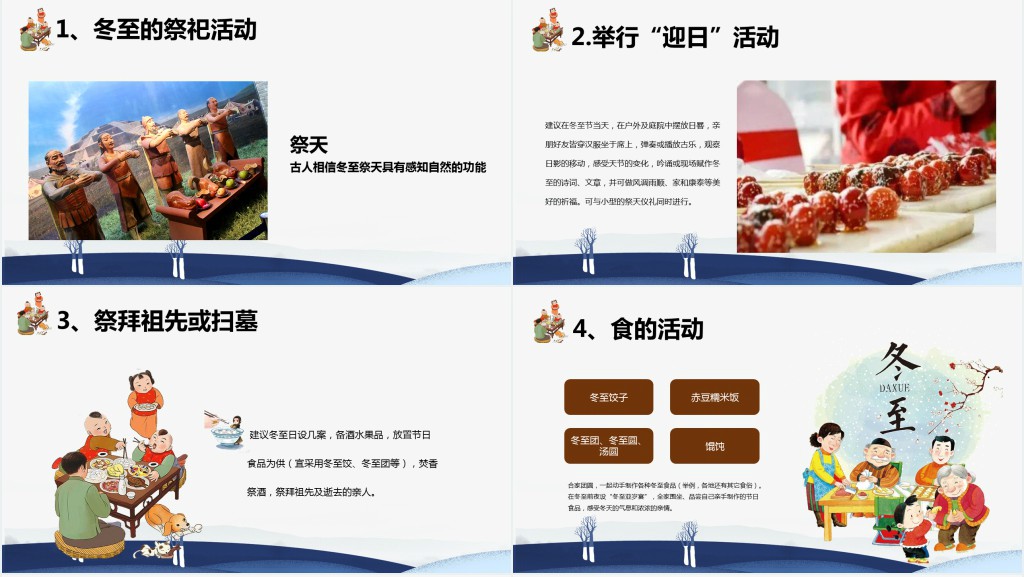 冬至节气常识简介PPT课件