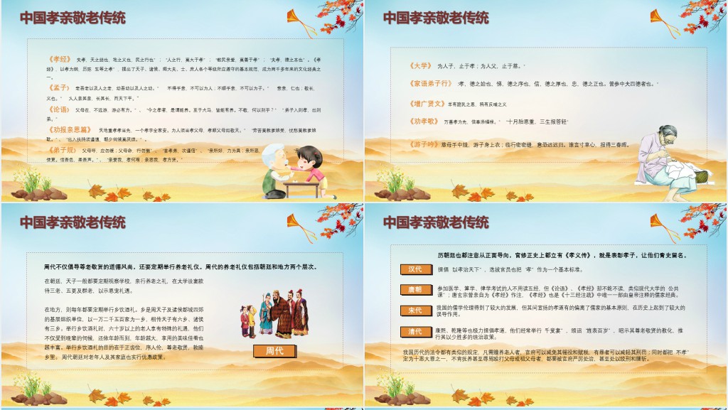 敬老孝亲从我做起主题班会PPT课件 敬老孝亲从我做起主题班会PPT课件