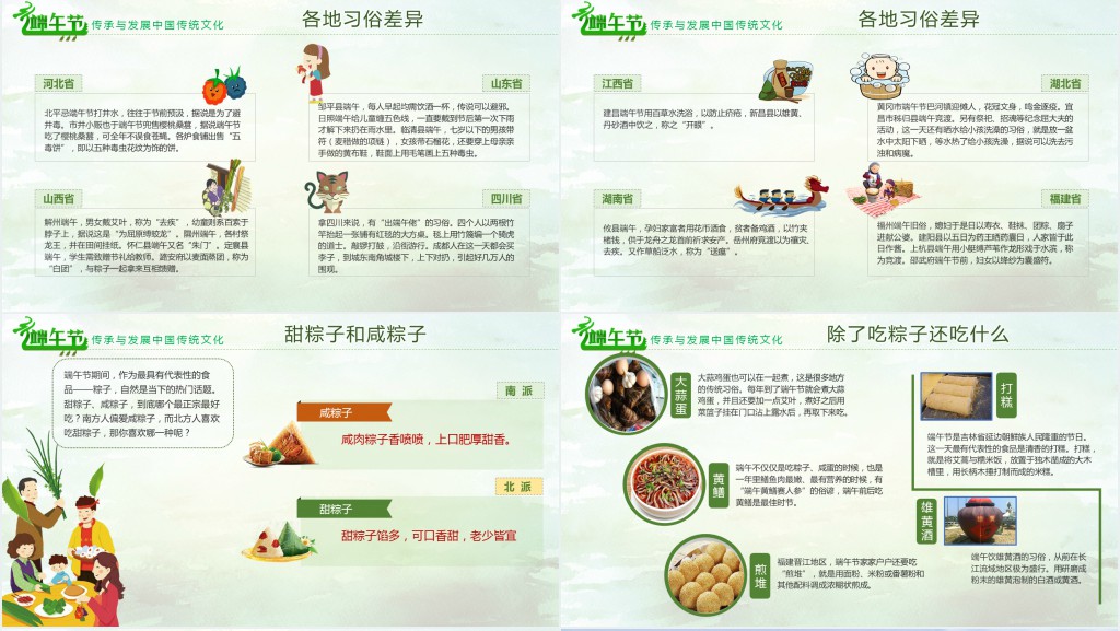 端午节知多少课程教案PPT课件 端午节知多少课程教案PPT课件