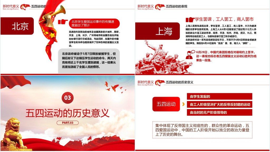 五四运动的新时代意义PPT课件 五四运动的新时代意义PPT课件