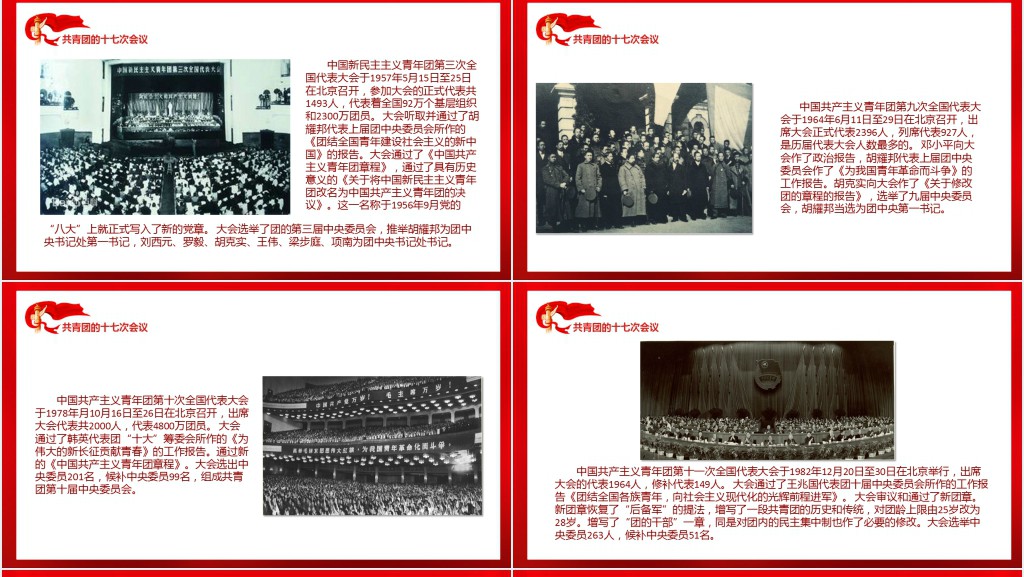 共青团的光辉历史PPT课件 共青团的光辉历史PPT课件