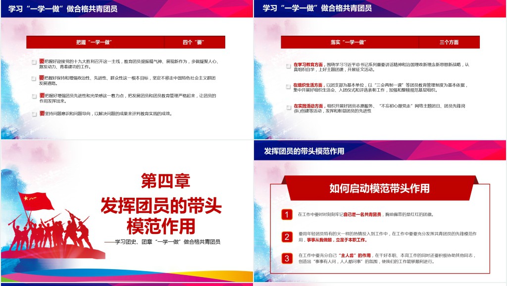 做合格共青团员团委汇报PPT模板 做合格共青团员团委汇报PPT模板