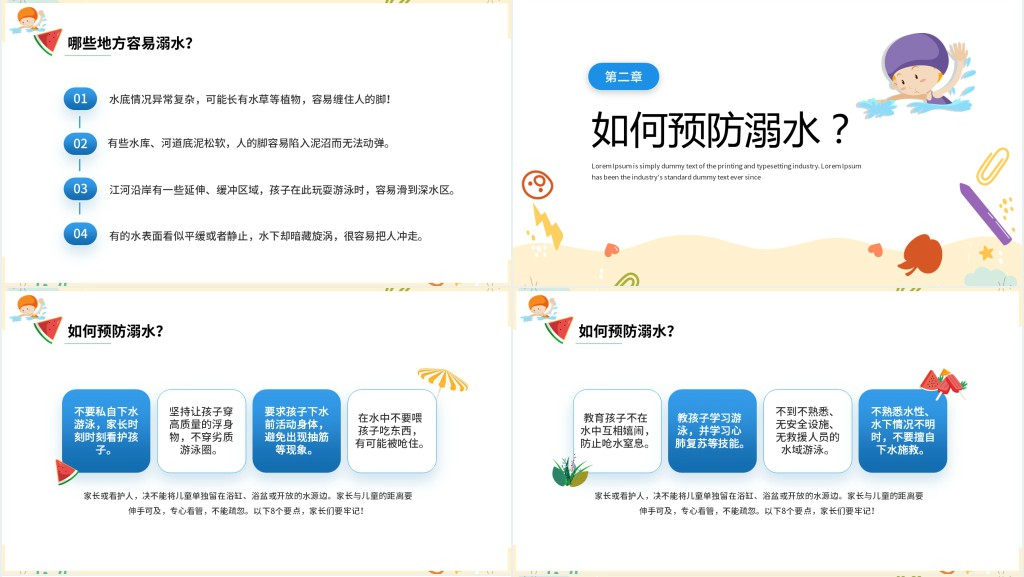全国中小学生预防溺水宣传教育PPT课件 全国中小学生预防溺水宣传教育PPT课件