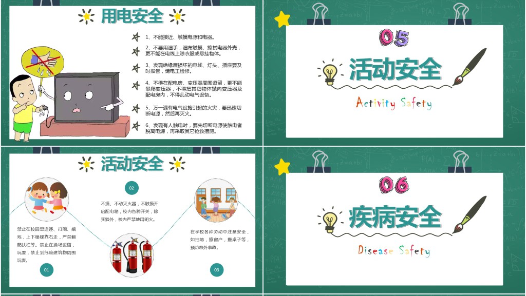 学生安全行为习惯养成教育教案PPT课件