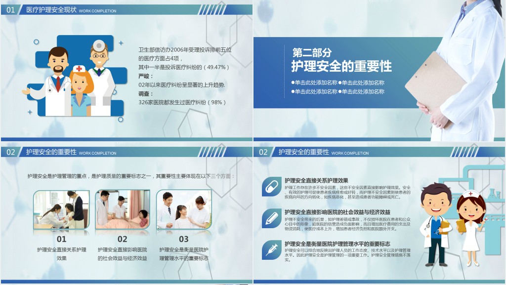 护理安全教育培训内容PPT模板 护理安全教育培训内容PPT模板