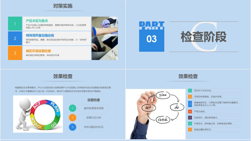 护理医院案例实训报告PPT模板 护理医院案例实训报告PPT模板