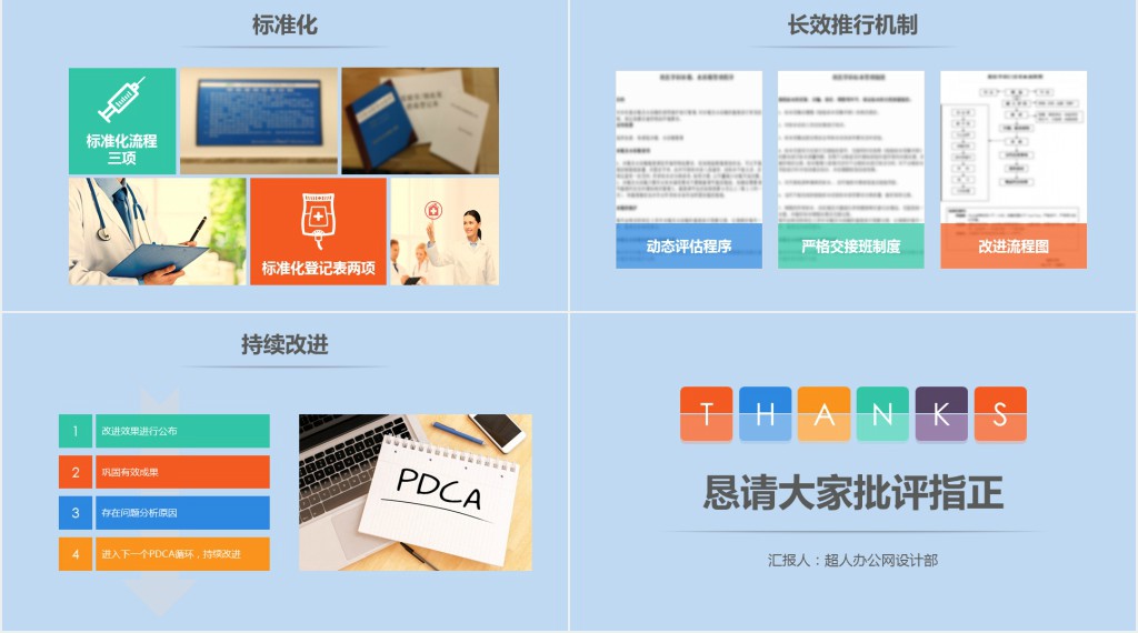 护理医院案例实训报告PPT模板 护理医院案例实训报告PPT模板