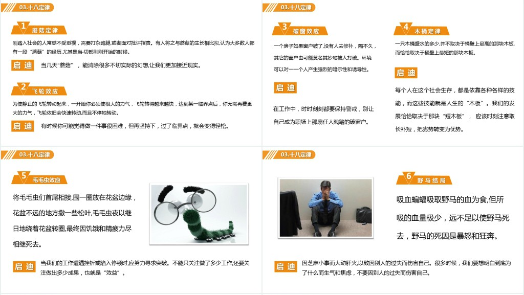 18个职场心理学定律培训PPT课件 18个职场心理学定律培训PPT课件