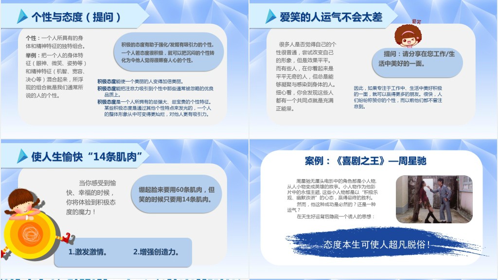 企业文化团队建设员工管理培训心态培训课件PPT模板