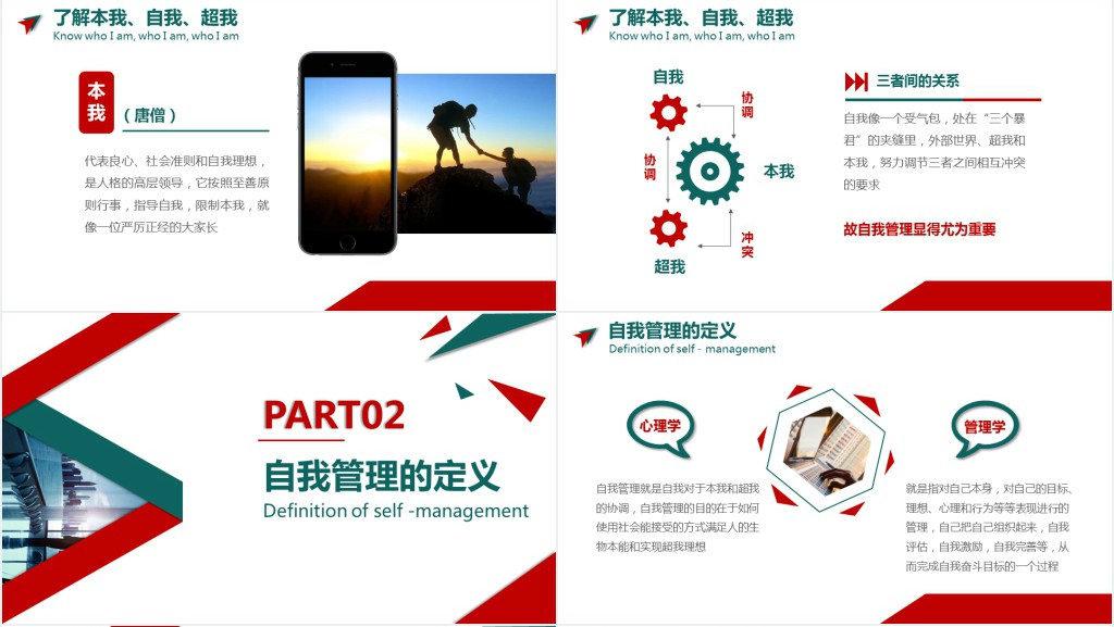 企业管理员工团队自我管理公司培训模板