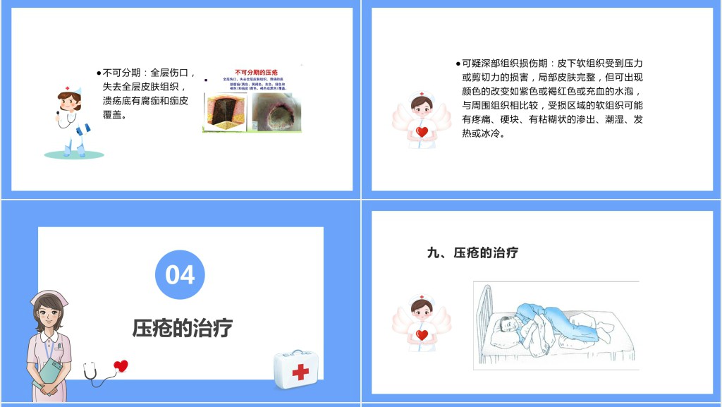 压疮病人护理查房PPT模板 压疮病人护理查房PPT模板