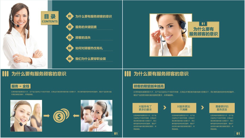 销售客服服务礼仪培训PPT课件 销售客服服务礼仪培训PPT课件