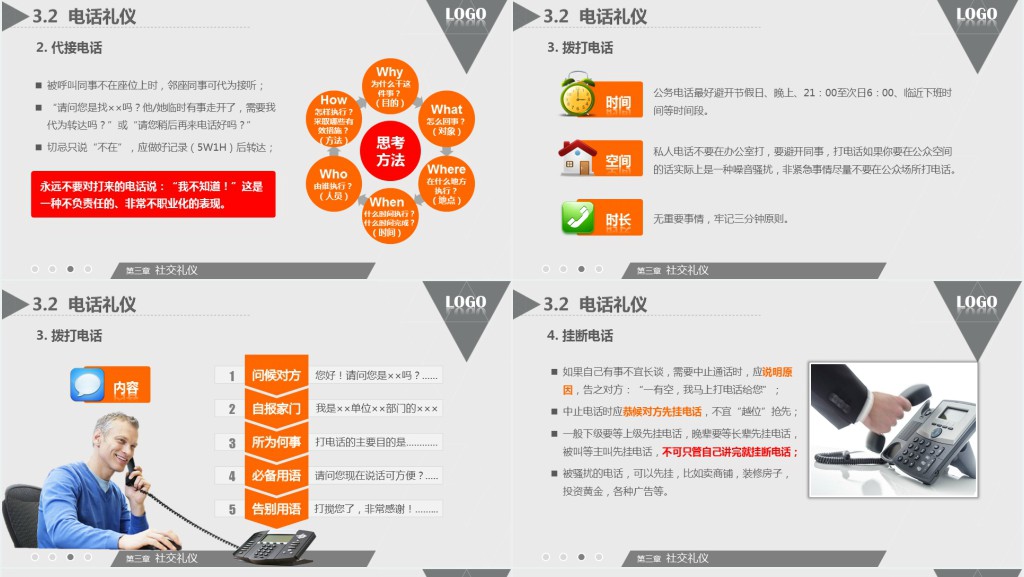 新人入职商务礼仪培训PPT模板 新人入职商务礼仪培训PPT模板
