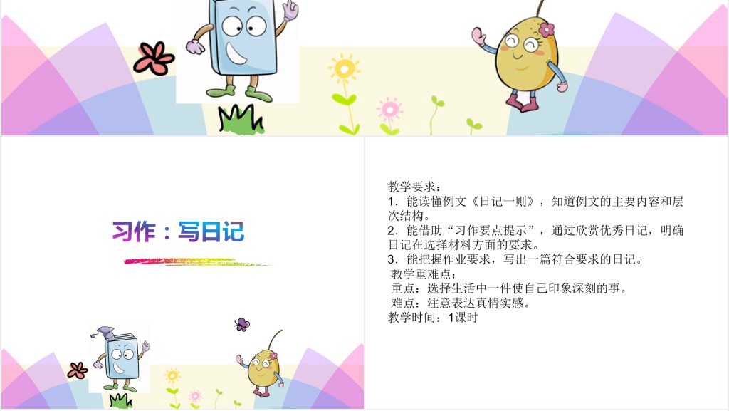部编本小学三年级上册语文园地二(习作·语文园地)PPT课件 部编本小学三年级上册语文园地二(习作·语文园地)PPT课件