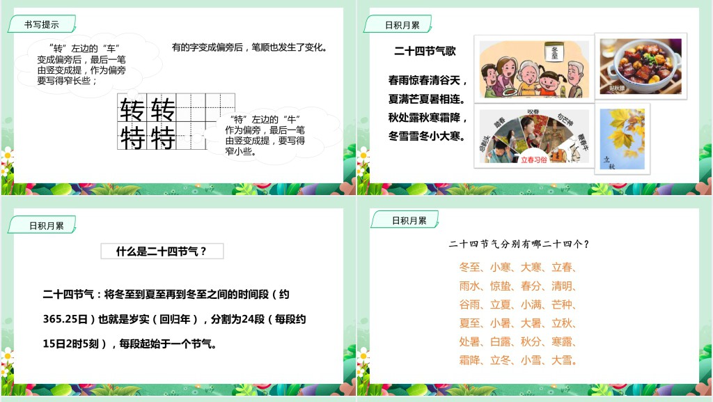 部编人教版小学二年级语文下册语文园地七PPT课件