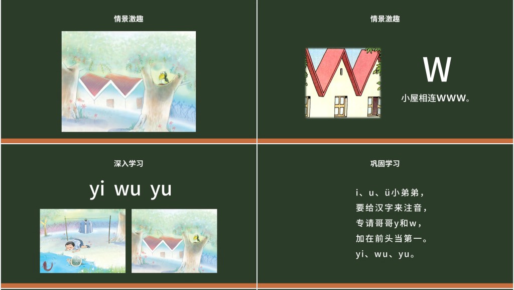 人教版小学一年级语文上册第二章汉语拼音(二):i、u、üPPT课件 人教版小学一年级语文上册第二章汉语拼音(二):i、u、üPPT课件