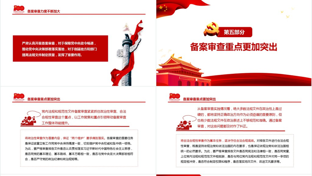 有力维护党内法规制度的统一性PPT党课 有力维护党内法规制度的统一性PPT党课