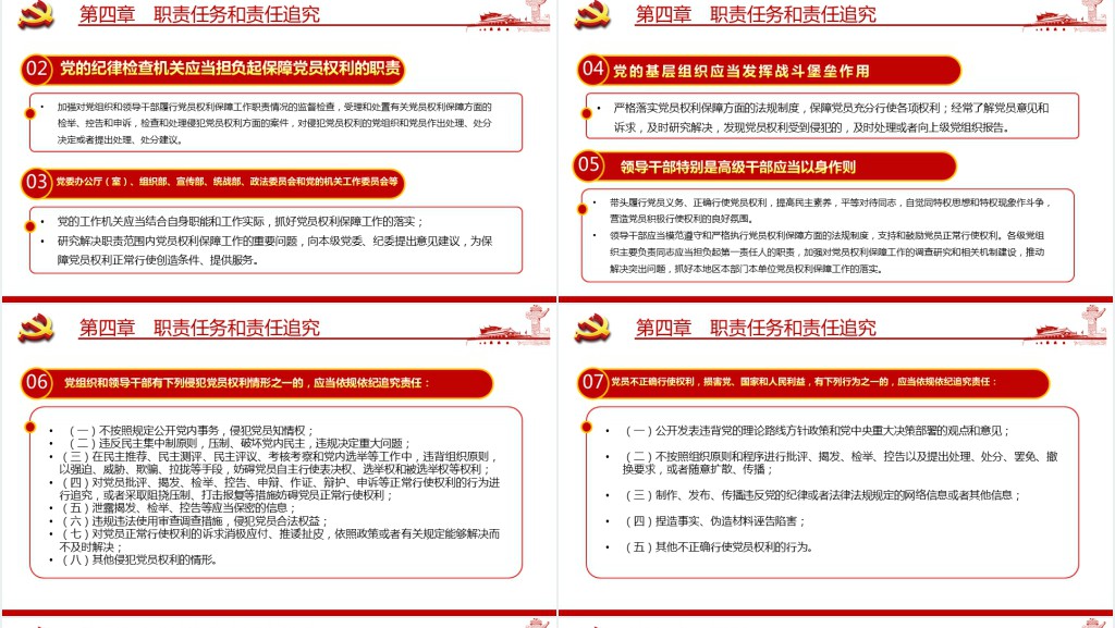 中共中央印发《中国共产党党员权利保障条例》PPT党课 中共中央印发《中国共产党党员权利保障条例》PPT党课