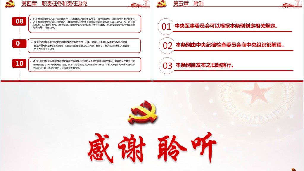 中共中央印发《中国共产党党员权利保障条例》PPT党课 中共中央印发《中国共产党党员权利保障条例》PPT党课