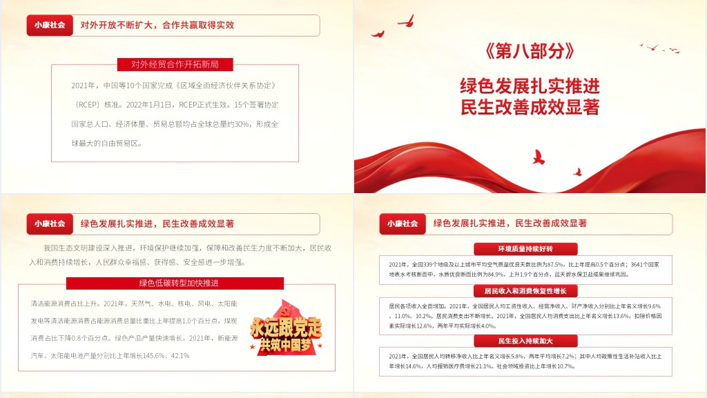 国民经济量增质升“十四五”实现良好开局PPT党课 国民经济量增质升“十四五”实现良好开局PPT党课