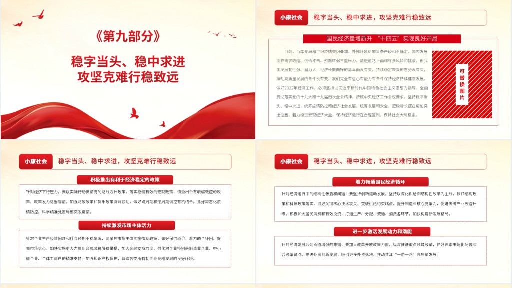 国民经济量增质升“十四五”实现良好开局PPT党课 国民经济量增质升“十四五”实现良好开局PPT党课