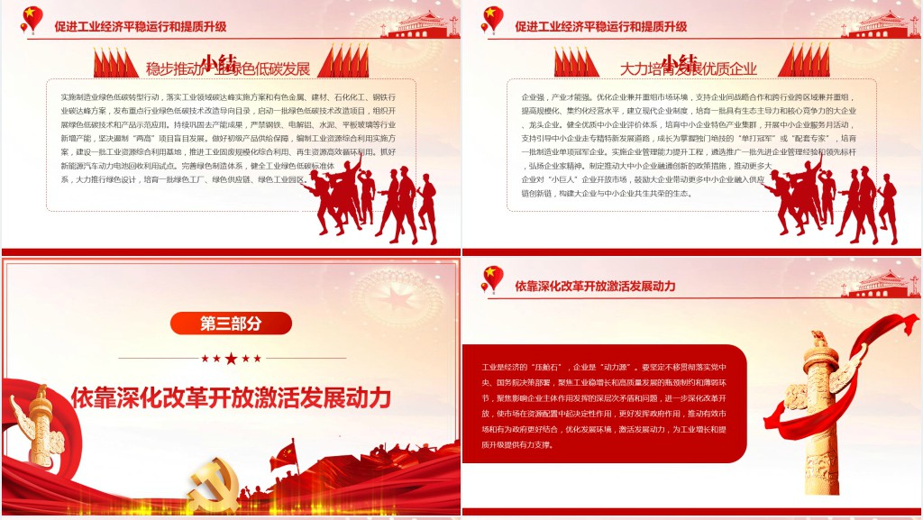 充分发挥工业的“压舱石”作用PPT党课 充分发挥工业的“压舱石”作用PPT党课