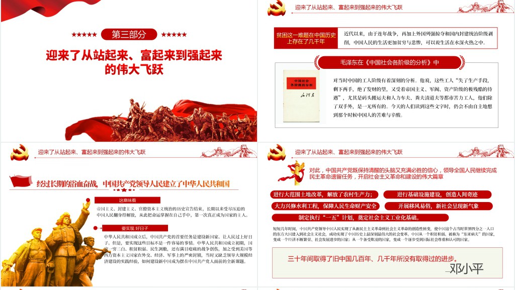 中国共产党最有理由自信党的百年光辉历程和历史贡献PPT党课 中国共产党最有理由自信党的百年光辉历程和历史贡献PPT党课