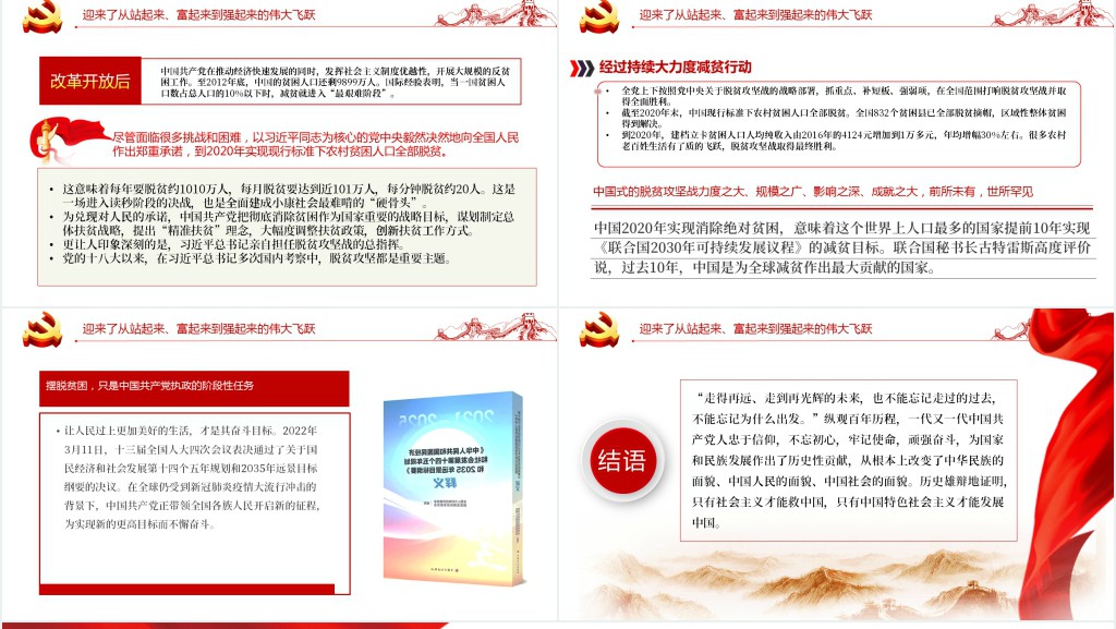 中国共产党最有理由自信党的百年光辉历程和历史贡献PPT党课 中国共产党最有理由自信党的百年光辉历程和历史贡献PPT党课