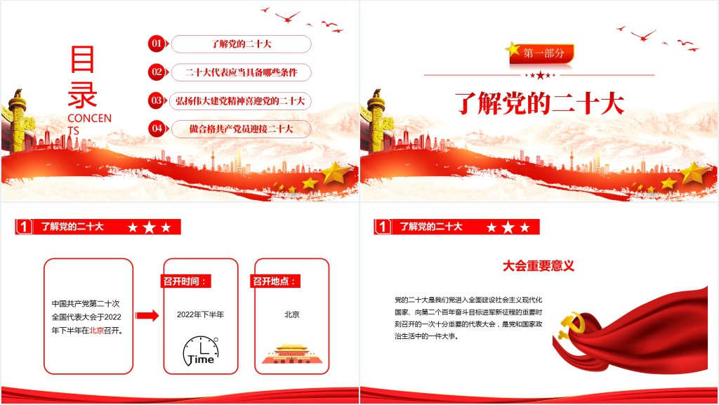 了解二十大及二十大代表应当具备的条件PPT党课 了解二十大及二十大代表应当具备的条件PPT党课
