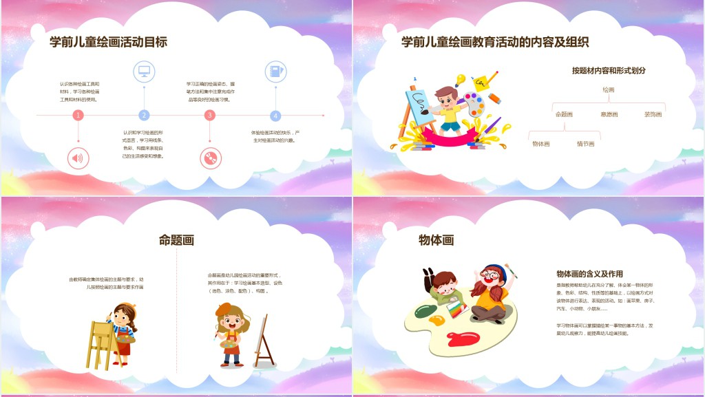 幼儿园教育活动设计与指导PPT模板 幼儿园教育活动设计与指导PPT模板