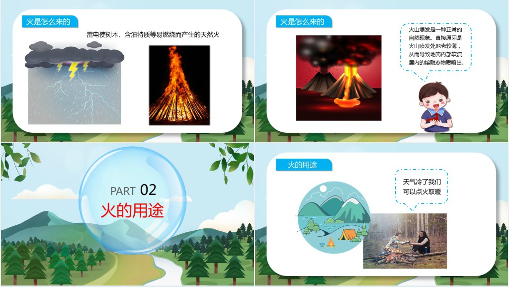 幼儿园科学认识火教学教案PPT课件 幼儿园科学认识火教学教案PPT课件