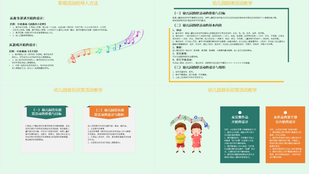 幼儿园音乐教育活动指导PPT课件 幼儿园音乐教育活动指导PPT课件