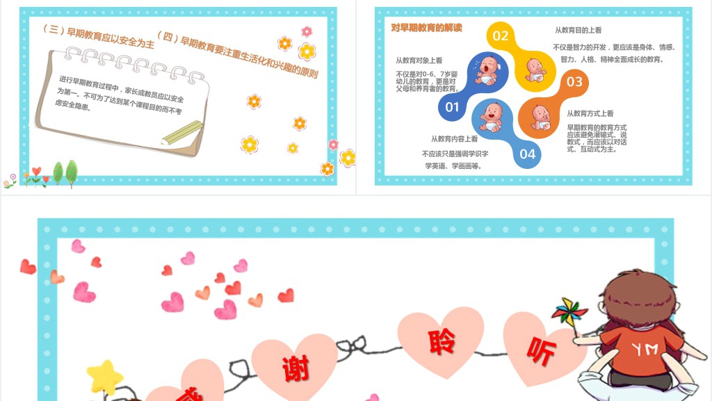 从0到3岁婴幼儿早期教育PPT模板 从0到3岁婴幼儿早期教育PPT模板