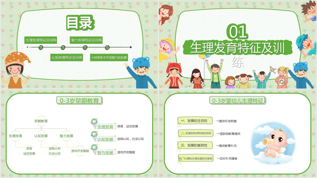 婴幼儿早期教育小知识内容PPT课件 婴幼儿早期教育小知识内容PPT课件