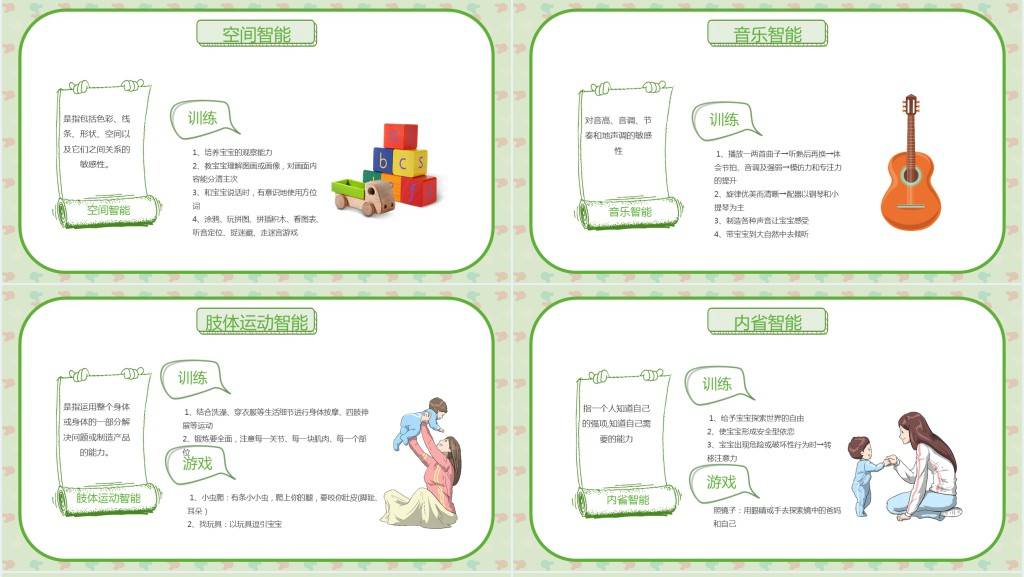 婴幼儿早期教育小知识内容PPT课件 婴幼儿早期教育小知识内容PPT课件