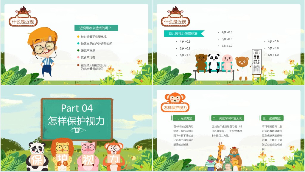 幼儿园幼儿保护视力科普PPT课件 幼儿园幼儿保护视力科普PPT课件
