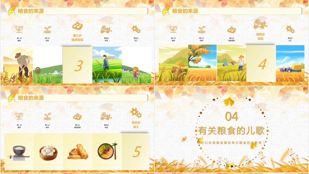 小学生珍惜节约粮食主题活动PPT课件 小学生珍惜节约粮食主题活动PPT课件