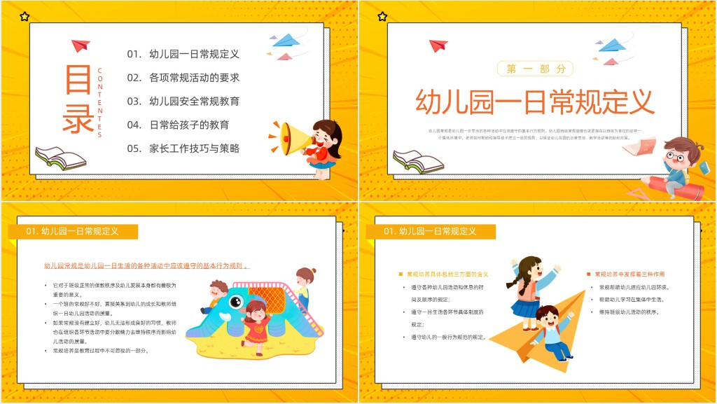 幼儿园教师培训一日常规PPT课件 幼儿园教师培训一日常规PPT课件