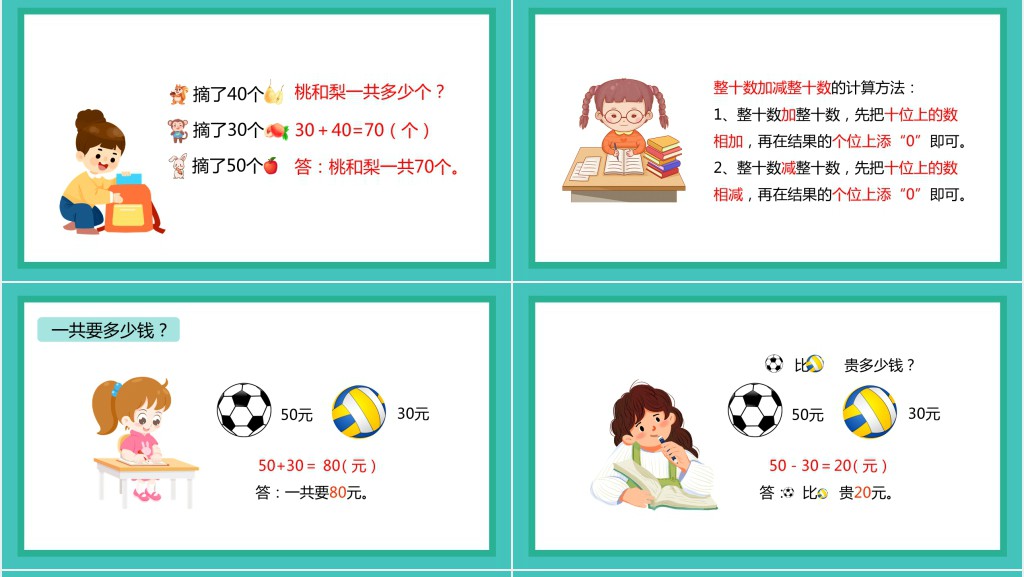北师大版小学一年级数学下册《小兔请客》PPT课件 北师大版小学一年级数学下册《小兔请客》PPT课件