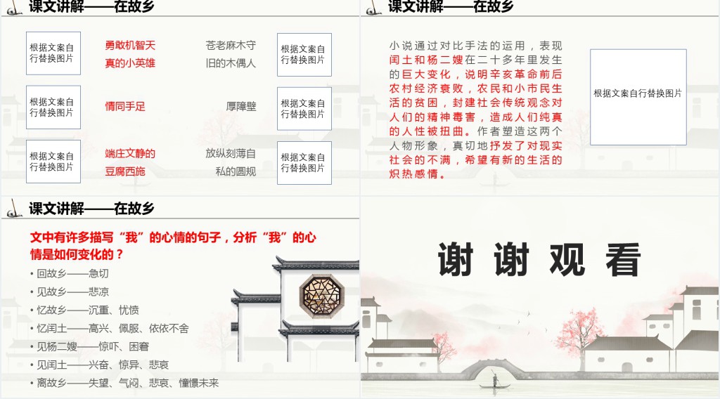 九年级语文上册《故乡》第一课时PPT课件 九年级语文上册《故乡》第一课时PPT课件